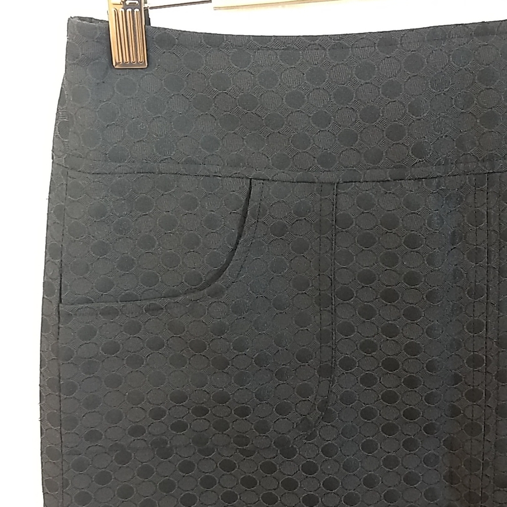 Black Dynamite polkadot skirt